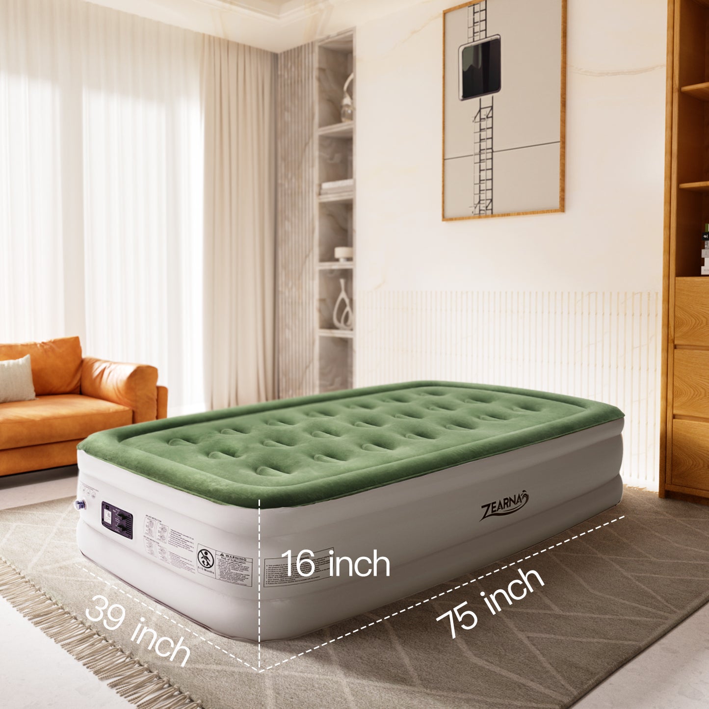 16-Twin Zearna Air Mattress